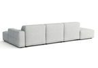 5-Sitzer-Ecksofa mit Ottomane BERGO 341 × 166 cm