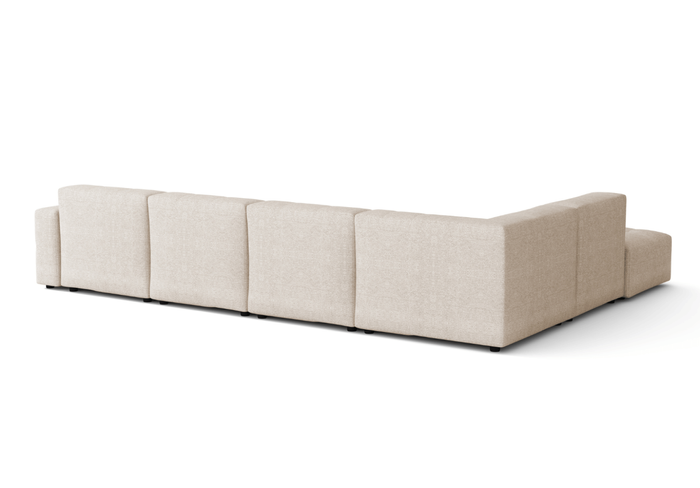 Ecksofa U-form links 364x262x70 cm modular Sofa Bergi 