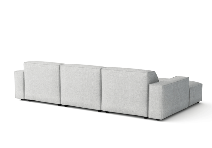 Ecksofa L-form, 3-Sitzer 284x102x70cm Lucas
