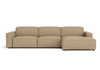 Ecksofa L-form, 3-Sitzer 284x102x70cm Lucas