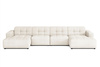 Ecksofa Bergi U-form 364x166x70 cm 