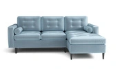 Ecksofa mit Schlaffunktion und Bettkasten, L-form 246x172x101 cm Sevilla
