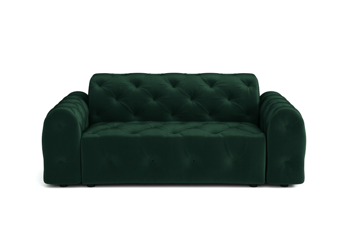 Zweisitzer-Sofa mit eleganter Steppung CANDY 190×107 cm