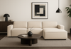 Ecksofa L-form, 3-Sitzer 284x102x70cm Lucas