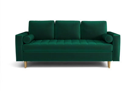 Schlafsofa mit Bettkasten 225 x 100 x 96 cm Moris 