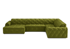 Ecksofa mit eleganter Steppung CANDY 334x254 cm