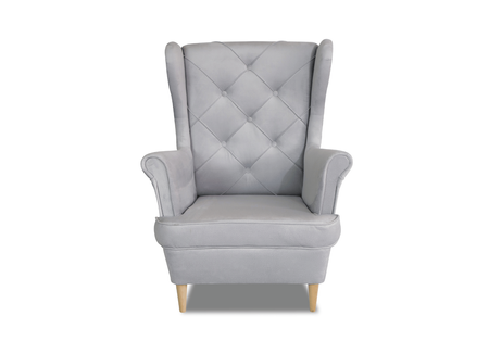 Rio gesteppter Sessel im skandinavischen Stil