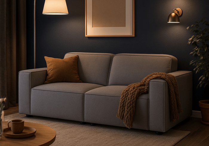 3-Sitzer Sofa LUCAS 204 × 102 cm