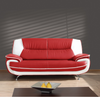 Sofa 2-Sitzer Couch Kunstleder Industrieleder 168x87x89 cm Onyx