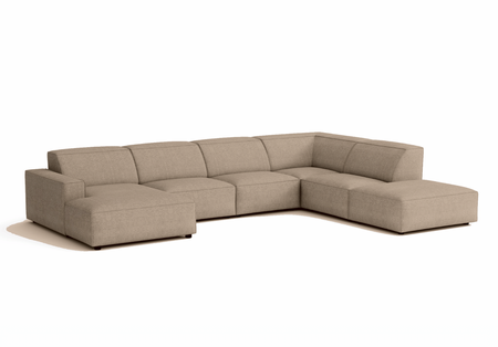 Ecksofa 5 Teile Links 364x166x70 cm Lucas 