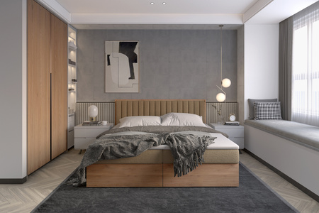 Polsterbett Doppelbett 140x200 mit Bettkasten und Komfort Matratze Pocket H4 – Modernes Boxspringbett Bettgestell LIVANO mit Stauraum für Schlafzimmer