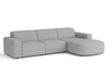 Ecksofa L-form, 3-Sitzer 284x102x70cm Lucas