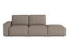 Modulare Sofa 3-Sitzer 255x102x90 cm Fergi Beige