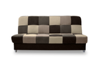 Sofa mit Schlaffunktion, Bettcouch, Schlafsofa mit Bettkasten Quadrat 190x58x98 cm