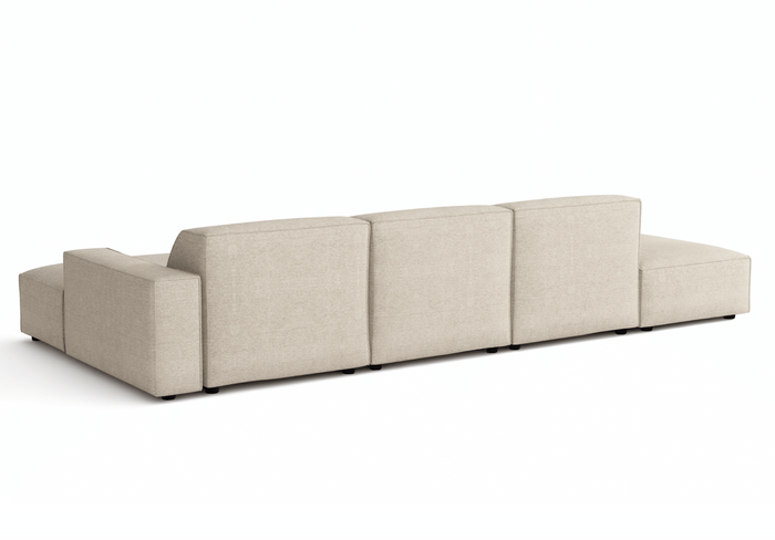 Ecksofa Rechts 4 Teile 341x102x70cm Lucas 
