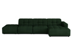 Modulare Ecksofa L-form  Bergi 341x166x70 cm