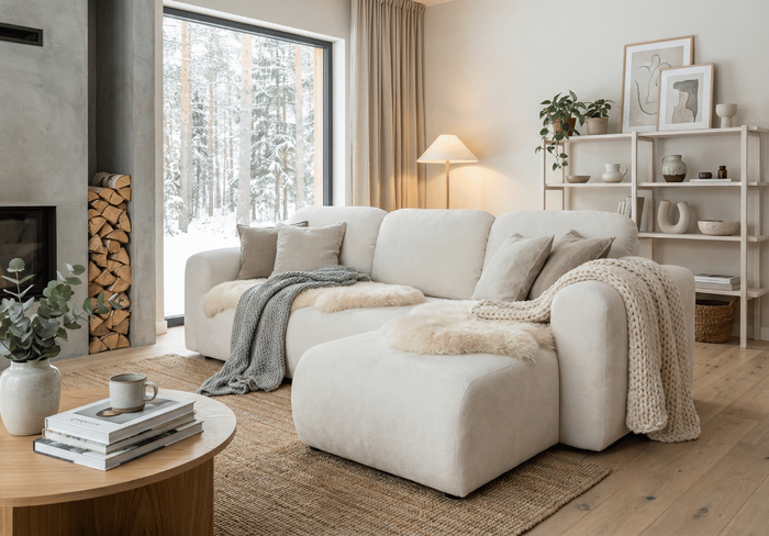 Ecksofa mit Schlaffunktion UNO 245 × 148 cm