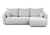 Ecksofa mit Schlaffunktion und Bettkasten, L-form 255x165x91 cm Lola