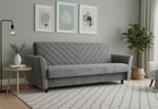 Sofa mit Schlaffunktion, Bettcouch, Schlafsofa mit Bettkasten Marino 210x97x90 cm