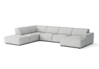 Ecksofa 5 Teile Links 364x166x70 cm Lucas 