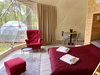 Sessel  Rio - Komfortabler Sessel für das Wohnzimmer - Lesesessel im skandinavischen Stil - Polstersessel im Lounge-Stil mit Holzbeinen - Sessel Schlafzimmer