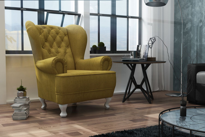 NEPAL 110x80 cm Ohrensessel mit Steppung