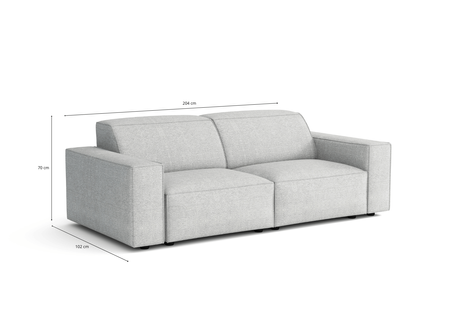 3-Sitzer Sofa LUCAS 204 × 102 cm