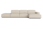 Ecksofa Rechts 4 Teile 341x102x70cm Lucas 