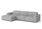 Ecksofa L-form, 3-Sitzer 284x102x70cm Lucas