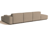 Ecksofa Rechts 4 Teile 341x102x70cm Lucas 
