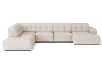 Ecksofa U-form links 364x262x70 cm modular Sofa Bergi 
