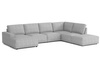 Ecksofa U-form Fergi 366x257x90 cm