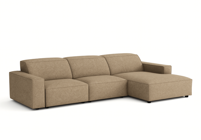 Ecksofa L-form, 3-Sitzer 284x102x70cm Lucas