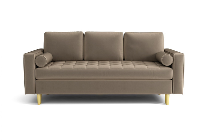 Schlafsofa mit Bettkasten 225 x 100 x 96 cm Moris