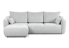 Ecksofa mit Schlaffunktion und Bettkasten, L-form 255x165x91 cm Lola