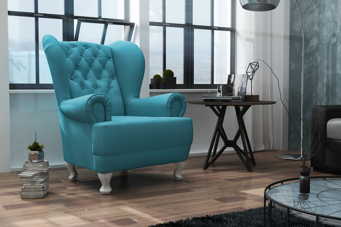 NEPAL 110x80 cm Ohrensessel mit Steppung