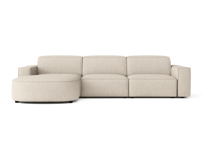 Ecksofa L-form, 3-Sitzer 284x102x70cm Lucas