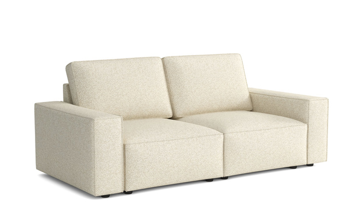 Sofa 3-Sitzer 206x102x90 cm Fergi Beige