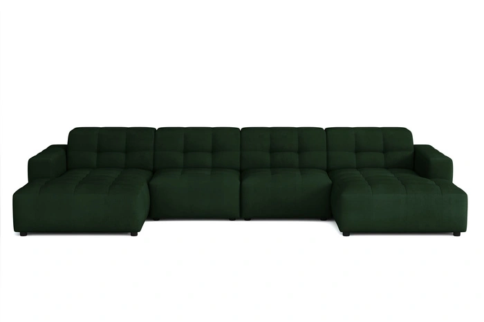 Ecksofa Bergi U-form 364x166x70 cm 