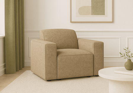 Sessel, Relaxsessel 124x102x70 cm Lucas