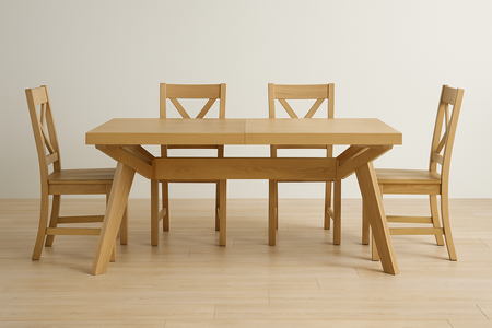 Tisch, Holztisch, Esstisch 200-300 cm T48