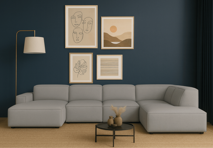 Ecksofa 5 Teile Links 364x166x70 cm Lucas 