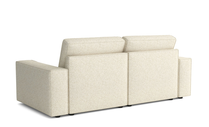 Sofa 3-Sitzer 206x102x90 cm Fergi Beige