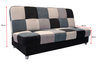 Sofa mit Schlaffunktion, Bettcouch, Schlafsofa mit Bettkasten Quadrat 190x58x98 cm