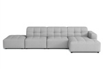 Modulare Ecksofa L-form  Bergi 341x166x70 cm