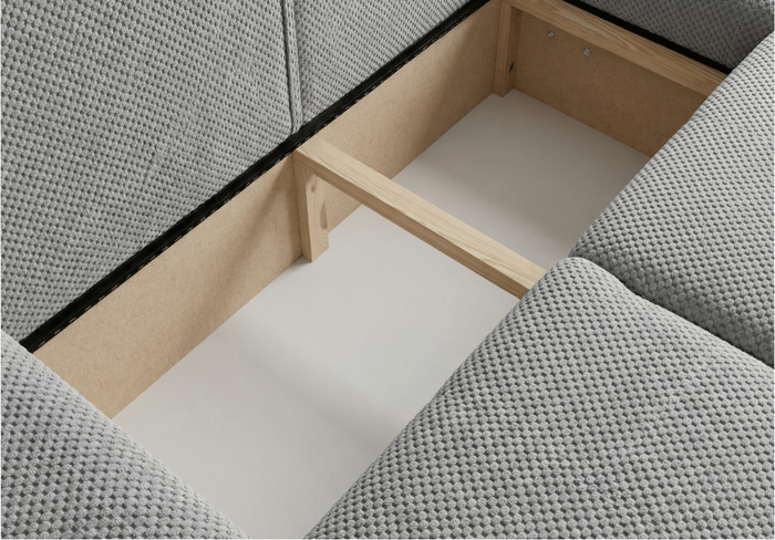 Ecksofa mit Schlaffunktion UNO 245 × 148 cm