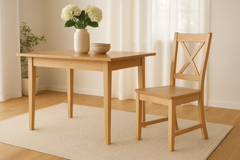 Küchen Kollektion Essgruppe Frühstückecke Holz Buche Stuhl R-49