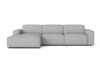 Ecksofa L-form, 3-Sitzer 284x102x70cm Lucas