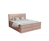 Boxspringbett 160x200 mit Bettkasten - Bett mit Matratze und 2 Bettkästen - Schlafzimmerbett mit Topper - Bequemes und Elegantes Doppelbett Holly