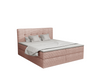 Boxspringbett 180x200 mit Bettkasten - Bett mit Matratze und 2 Bettkästen - Schlafzimmerbett mit Topper - Bequemes und Elegantes Doppelbett Holly